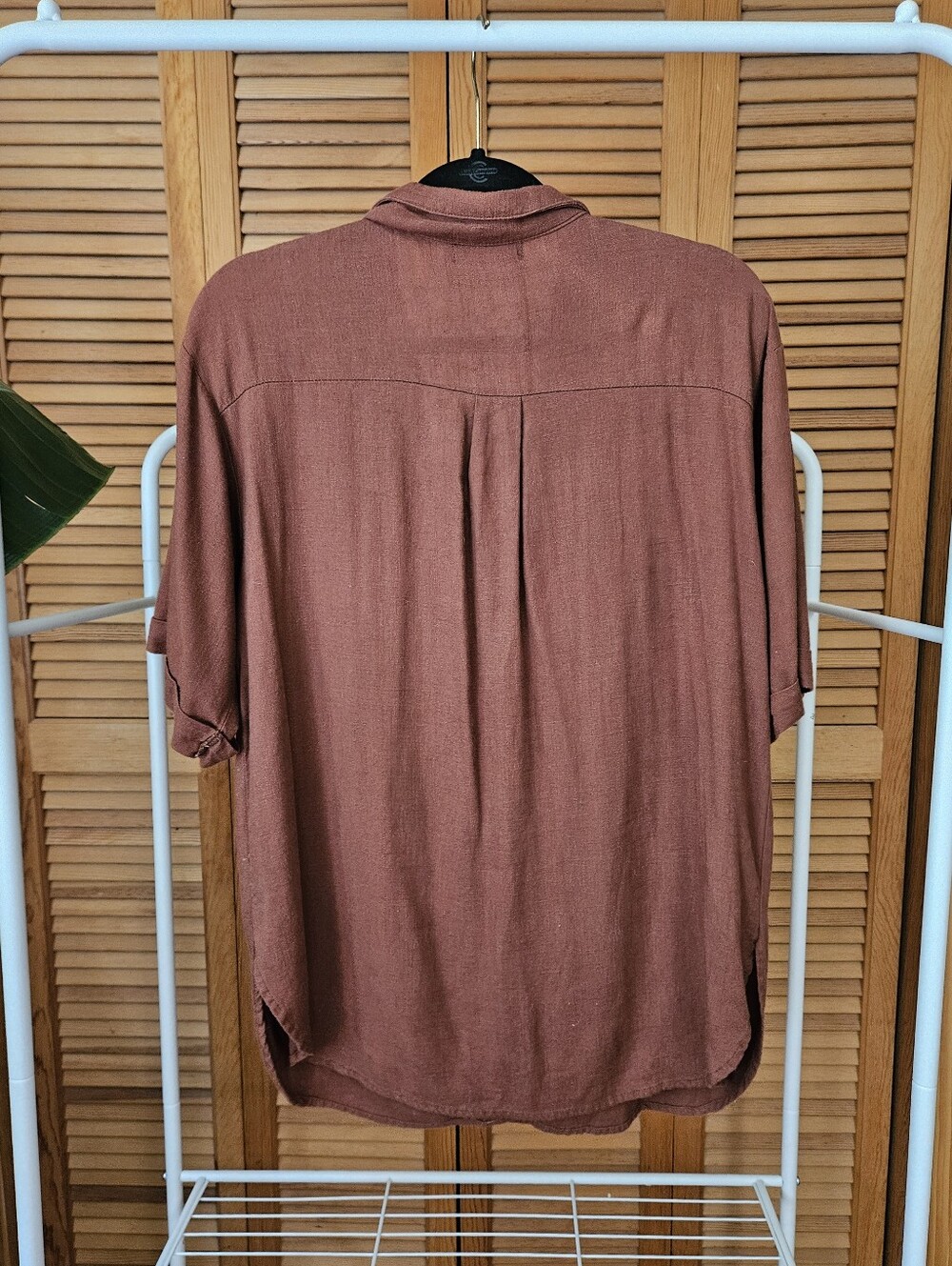Lightweight Womens Button Down Shirt - Picture 3 of 5